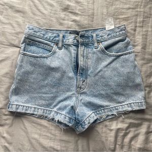 Abercrombie & Fitch Blue Jean Shorts